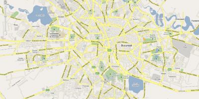 Bucarest mapu