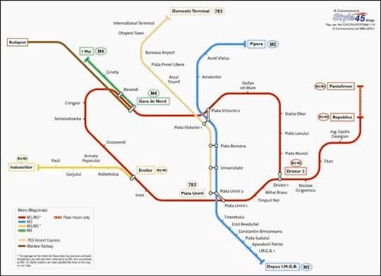 Mapa bukureštu bus 