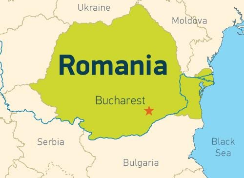 bukureštu na mapi