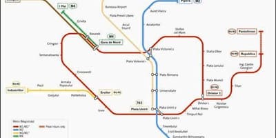 Mapa bukureštu bus 