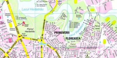 Bukureštu grad obilazak mapu
