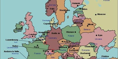 Mapa bukureštu evropi