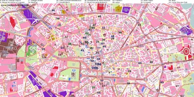 Bukureštu ulična mapa